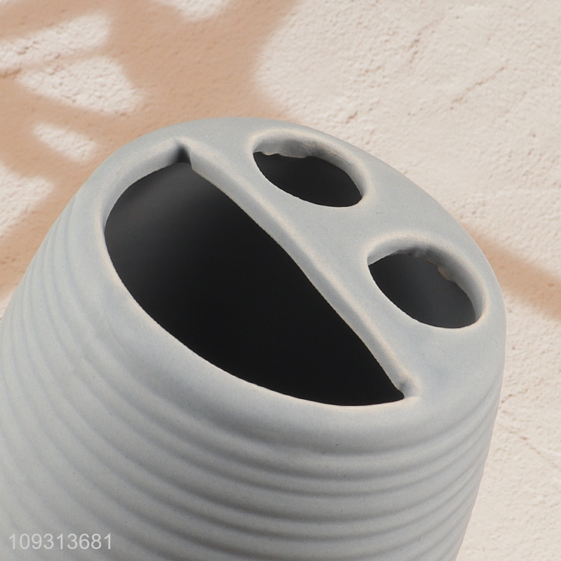 China products bathroom accessories ceramic toothbrush holder