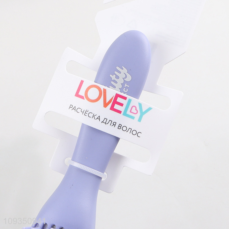New arrival multicolor anti-static hair comb hair brush