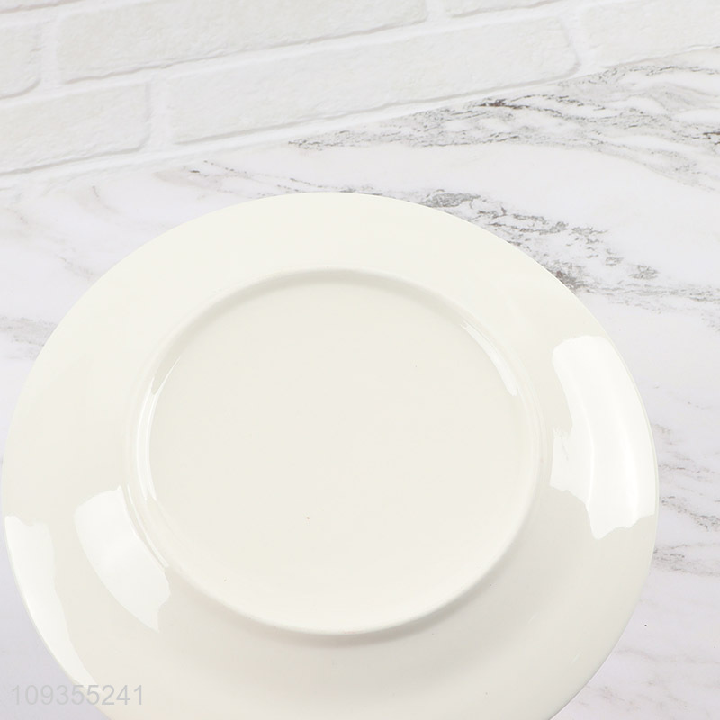 New style 6-inch flat plate for home restaurant