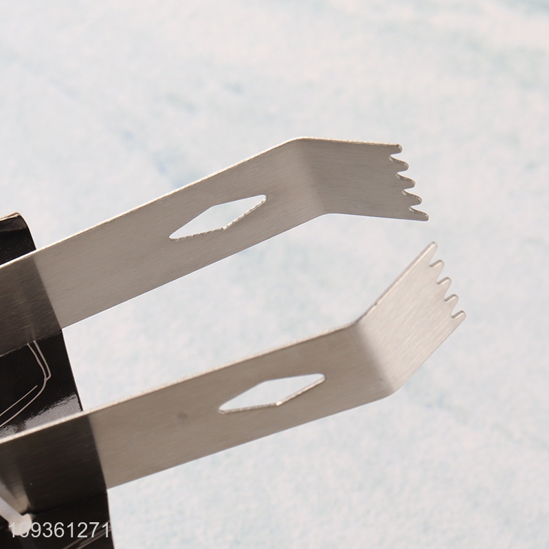 Online wholesale stainless steel ice tongs for bar