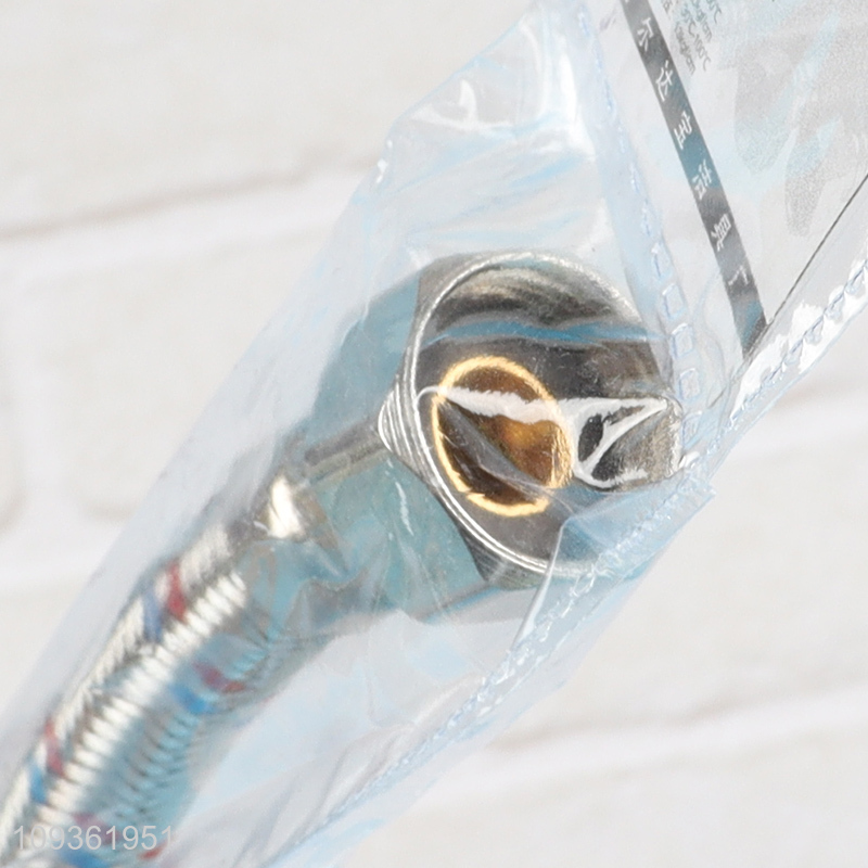 Top products braided hose flexible pipe for bathroom