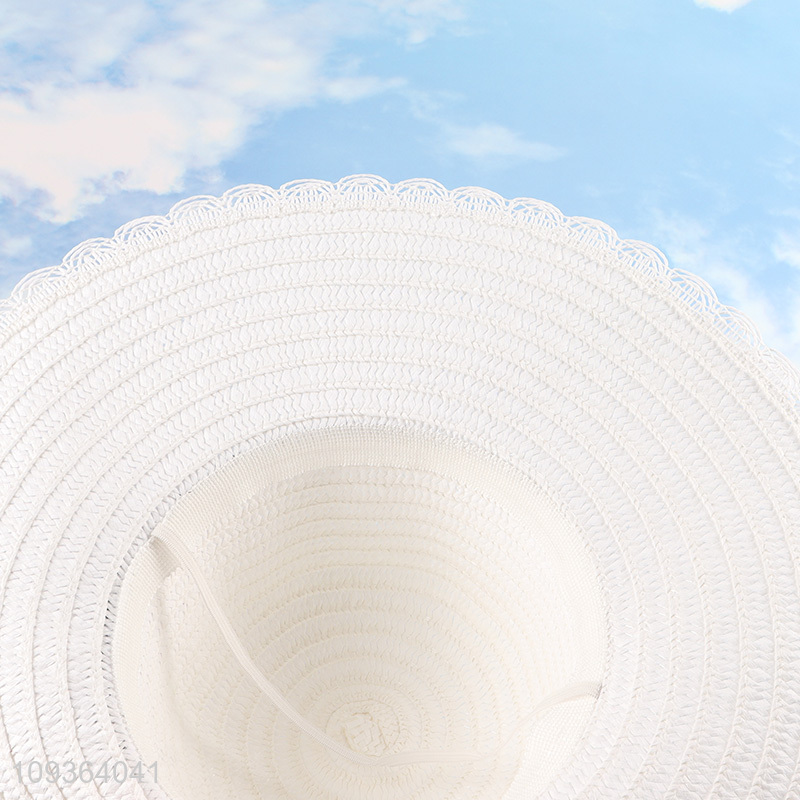 China supplier straw hat beach hat ladies summer hat