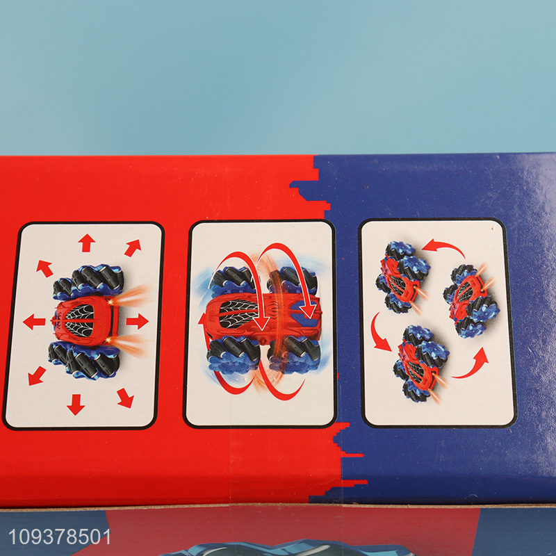 Best selling stunt double-sided car toys for kids