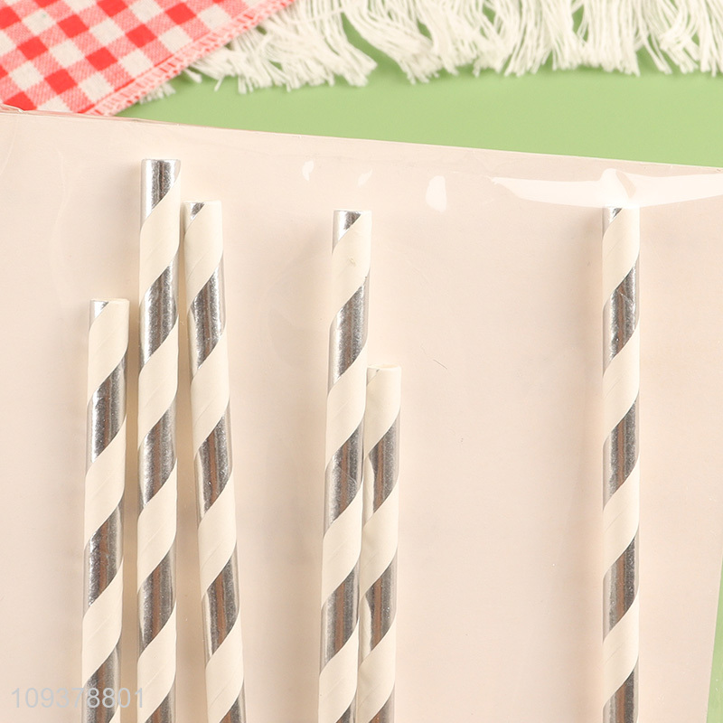 Good price Christmas tree paper straw drinking straw