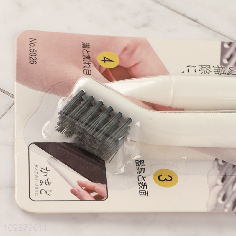 New arrival 2pcs double-headed gap cleaning brush set