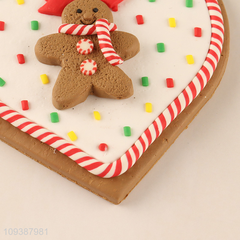 Top products heart gingerbread man Christmas hanging ornament