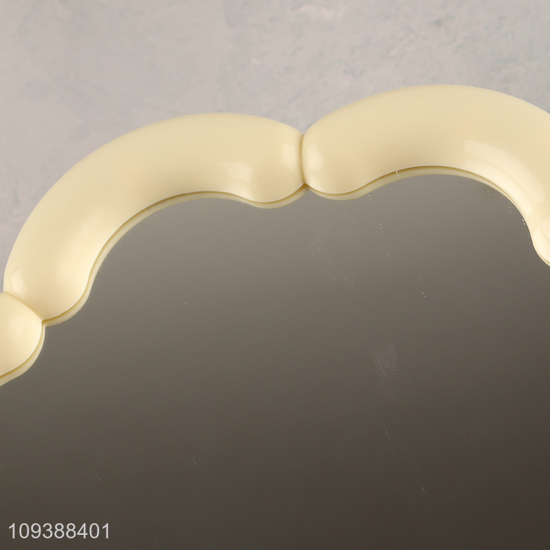 Good selling flower shape makeup mirror cosmetic mirror