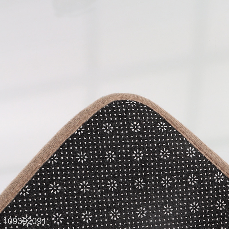 Popular products plush anti-slip door mats floor mats