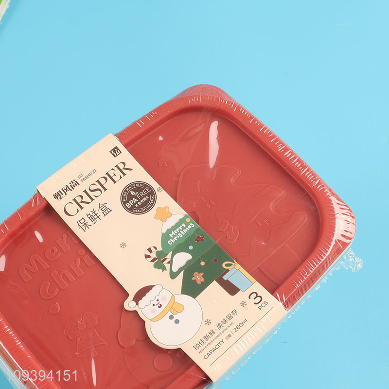 Factory supply refrigerator crisper plastic food container