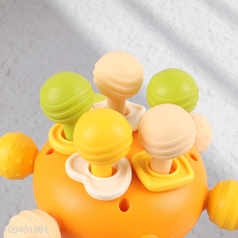Good price 3in1 baby rattle baby teether toys