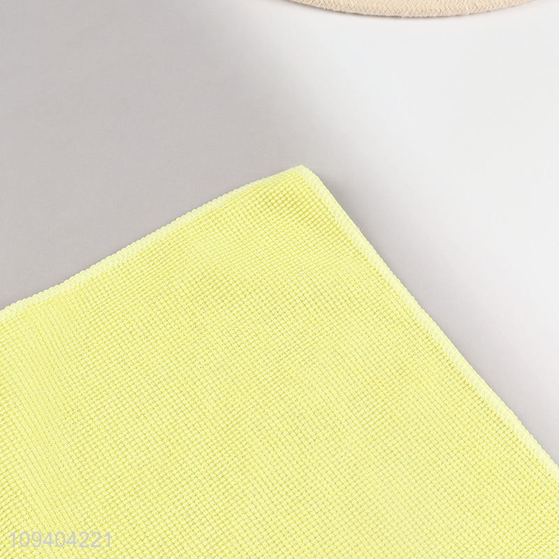 New arrival household square microfiber cleaning cloth