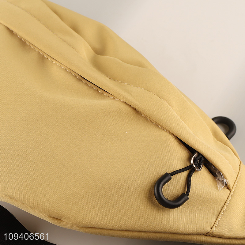 Good price yellow sports lightweight waist bag