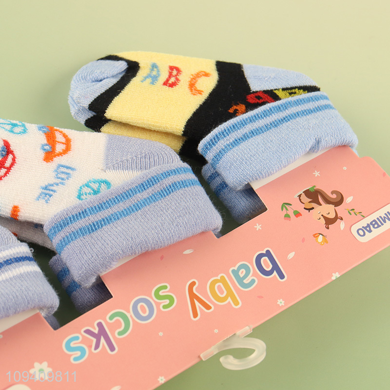 Best quality cute skin-friendly cotton baby socks