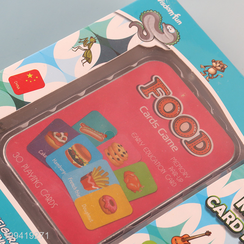 Good selling children educational memory matching games