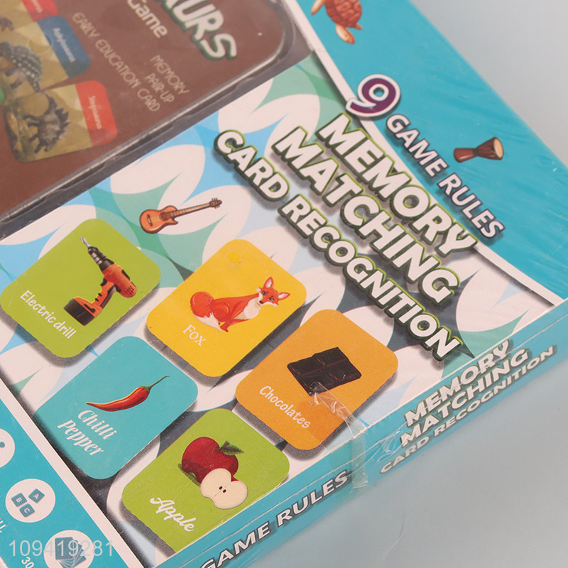 Good quality educational memory matching games for kids