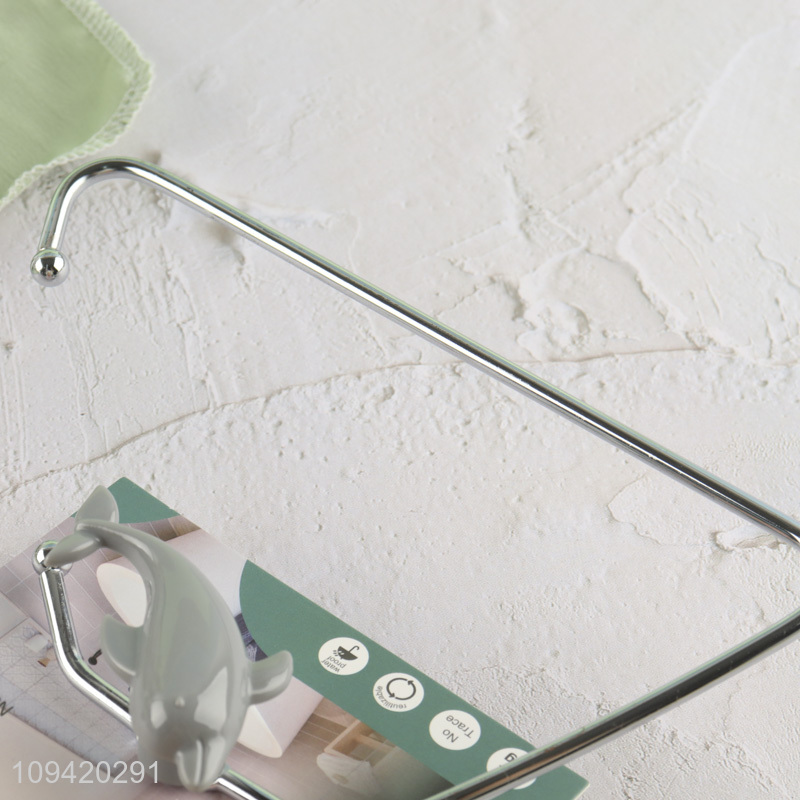 China supplier triangle towel rack suction cup hook