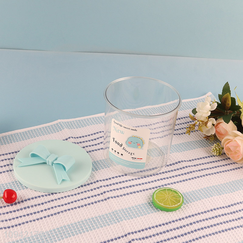 Wholesale round sealed storage jar food container