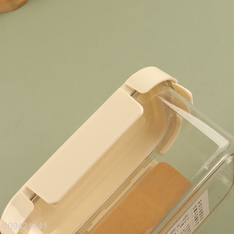 Top quality rectangular 3pcs food container preservation box set
