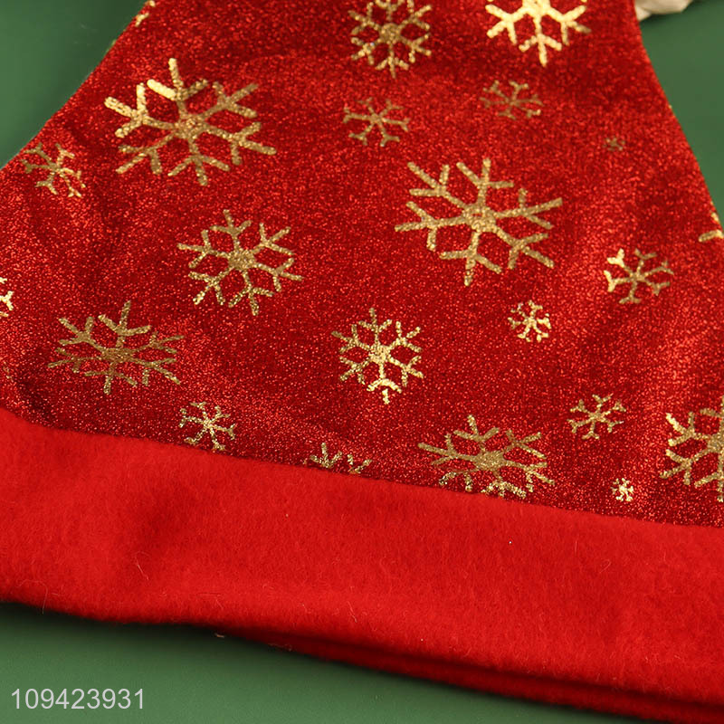 Wholesale christmas hat santa hat for party supplies