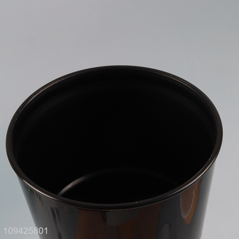 Hot sale black mini desktop waste bin wholesale