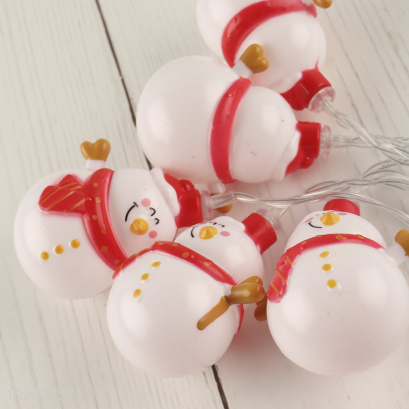 China supplier snowman shape led string lights