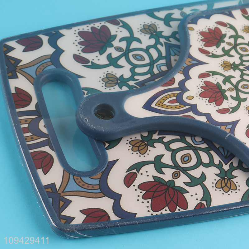 Popular products plastic cutting board chopping blocks set