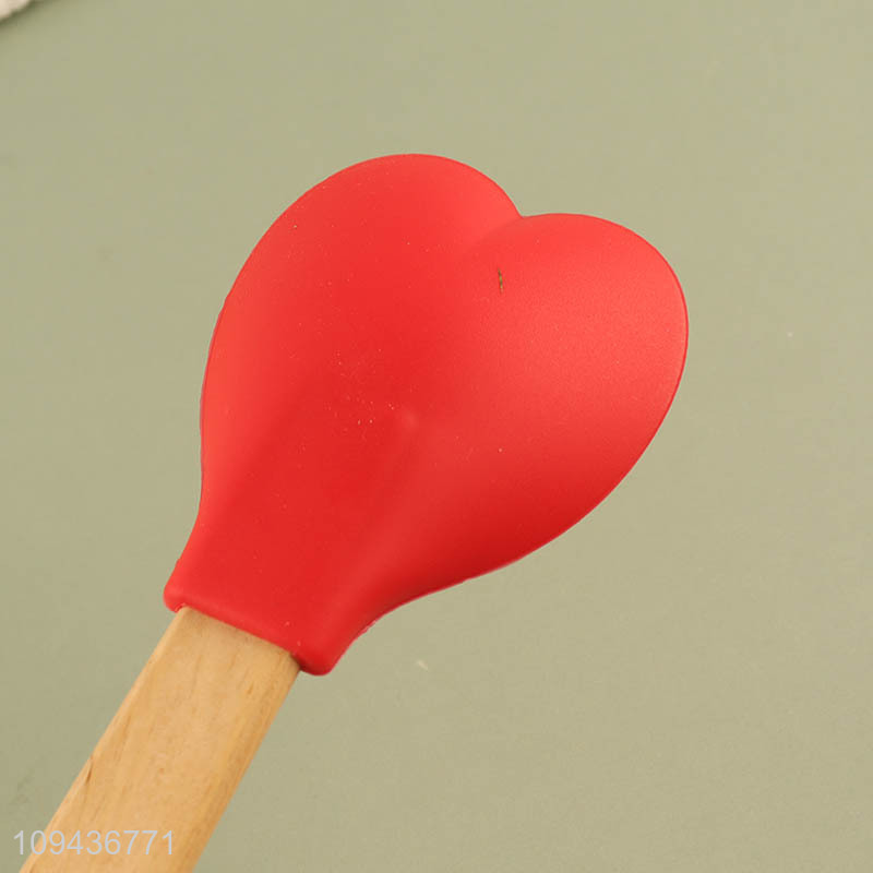 China supplier heart shape butter spatula cheese spatula