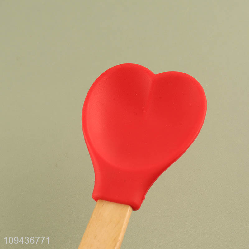 China supplier heart shape butter spatula cheese spatula