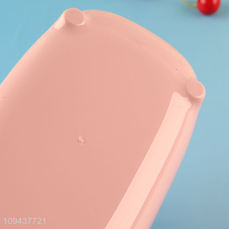 Cute Pig Shaped Tissue Box Plastic Napkin Holder For Desktop