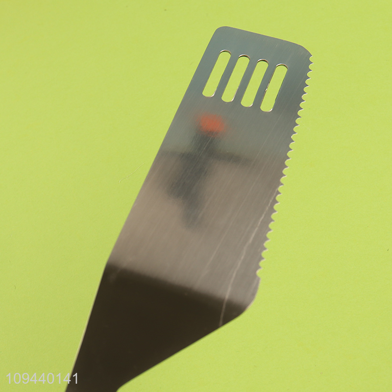 Good price kitchen utensil frying slotted spatula