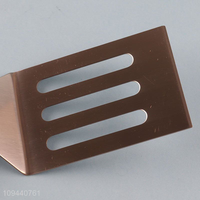Low price non-stick slotted spatula cooking spatula