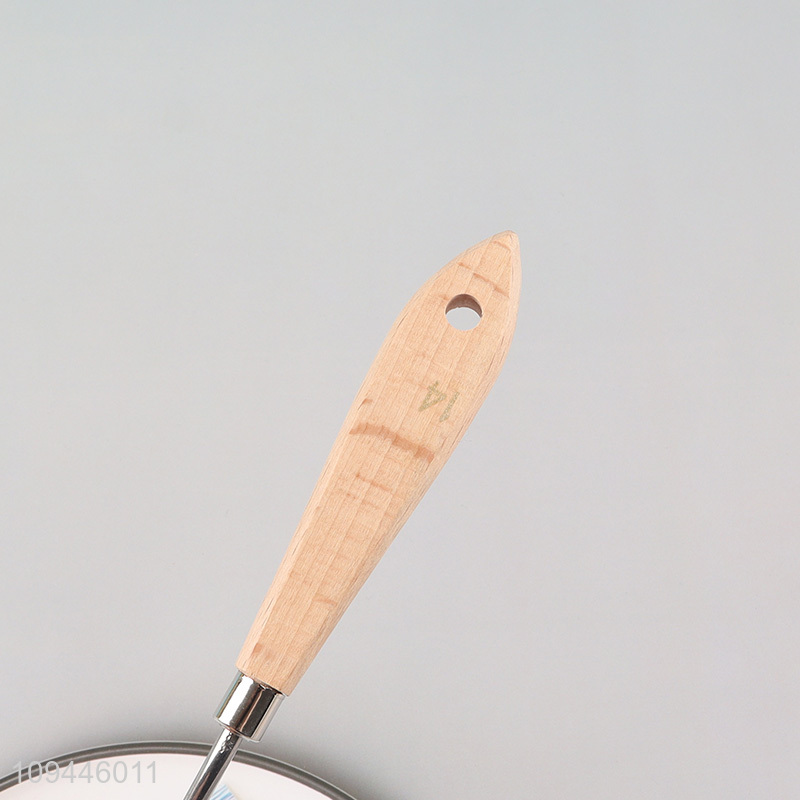Factory price palette knife painting knife with wooden handle