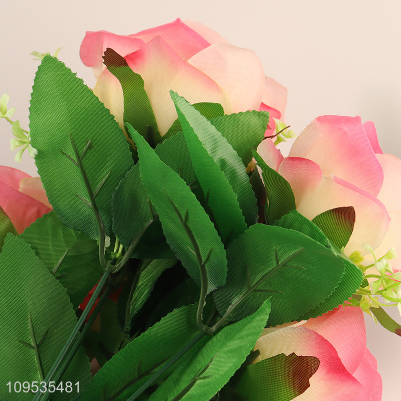 Low price 7heads simulation flower fake flower  for sale